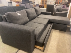 Bäddsoffa med divan